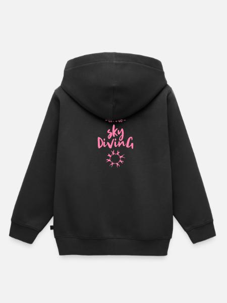 Skydive - Kinder Premium Organic Hoodie - Schwarz