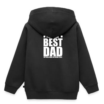 Father's Day Father's Day Father's Day Father's Day - Kids Premium Organic Hoodie - black - Back - AI Model Kid Male (0cm)
