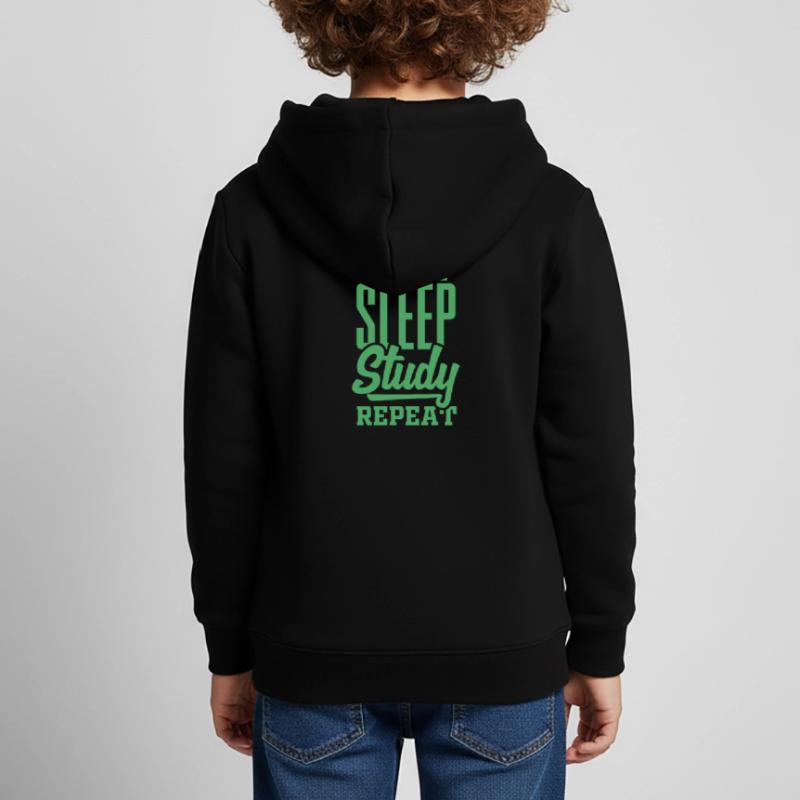 Study Study Studying Studying Kids Premium Organic Hoodie