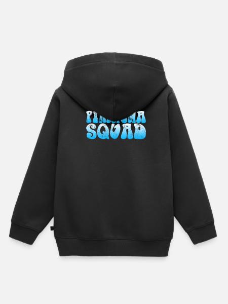 Piranha Fisch - Kinder Premium Organic Hoodie - Schwarz