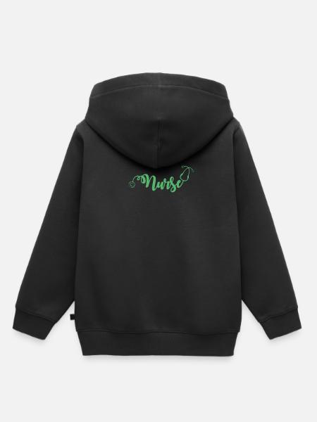 Krankenschwester Krankenschwester - Kinder Premium Organic Hoodie - Schwarz