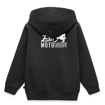 Motocross Motocross Motocross Motocross - Kids Premium Organic Hoodie - black - Back - AI Model Kid Male (0cm)