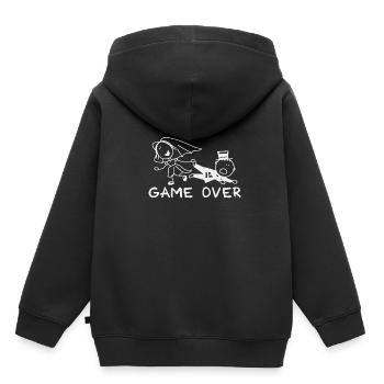 Junggesellenabschied - Kinder Premium Organic Hoodie - Schwarz - Hinten - AI Model Kid Male (0cm)