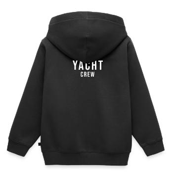 Yacht Crew - Kids Premium Organic Hoodie - black - Back - AI Model Kid Male (0cm)