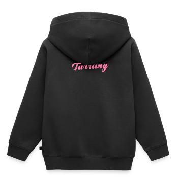Sport Bâton Pivoter Baton Twirling - Sweat Premium à capuche enfant bio - noir - Dos - AI Model Kid Male (0cm)