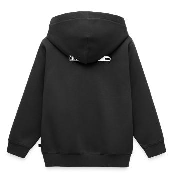 Säge Kettensäge schnitzen Sägen Hobby Kettensägen - Kinder Premium Organic Hoodie - Schwarz - Hinten - AI Model Kid Male (0cm)