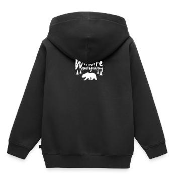 Wildlife photographer - Kids Premium Organic Hoodie - black - Back - AI Model Kid Male (0cm)