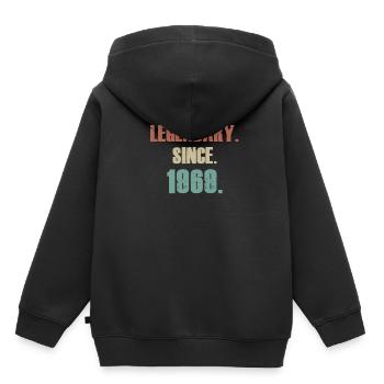 Légendaire 1969 Légendaire 1969 - Sweat Premium à capuche enfant bio - noir - Dos - AI Model Kid Male (0cm)