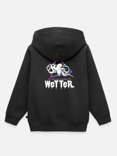 Kraken - Kinder Premium Organic Hoodie - Schwarz