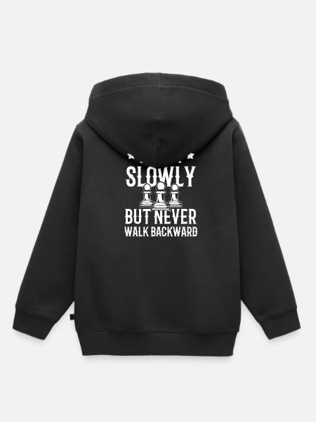 Schachspieler - Kinder Premium Organic Hoodie - Schwarz