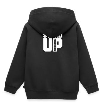 Funny appearance comedy stand up comedy comedian - Kids Premium Organic Hoodie - black - Back - AI Model Kid Male (0cm)