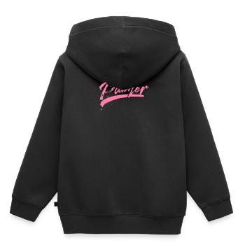 Peintre peintre peintre peinture équipe de peinture - Sweat Premium à capuche enfant bio - noir - Dos - AI Model Kid Male (0cm)