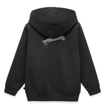 Skateboard Skateboard Skateboardfahren - Kinder Premium Organic Hoodie - Schwarz - Hinten - AI Model Kid Male (0cm)
