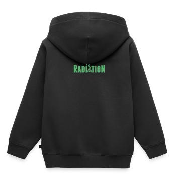 Anti 5G 5G Gegner Strahlung Mobilfunk Stoppen - Kinder Premium Organic Hoodie - Schwarz - Hinten - AI Model Kid Male (0cm)