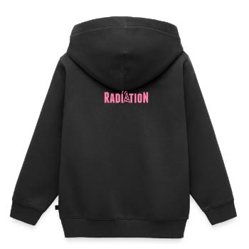 Krebs Mobilfunk Anti 5G Strahlung 5G Gegner - Kinder Premium Organic Hoodie - Schwarz - Hinten - AI Model Kid Male (0cm)
