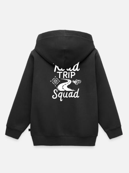 Road Trip - Kinder Premium Organic Hoodie - Schwarz
