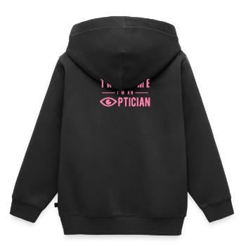 Profession Team Optician Optician Optician - Kids Premium Organic Hoodie - black - Back - AI Model Kid Male (0cm)