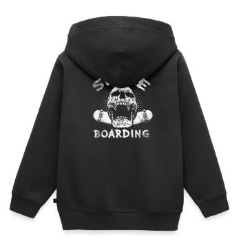 Skater - Kids Premium Organic Hoodie - black - Back - AI Model Kid Male (0cm)