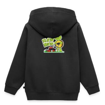 Coupez la pelouse - Sweat Premium à capuche enfant bio - noir - Dos - AI Model Kid Male (0cm)