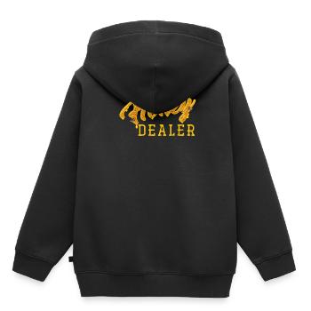 Imker - Kinder Premium Organic Hoodie - Schwarz - Hinten - AI Model Kid Male (0cm)