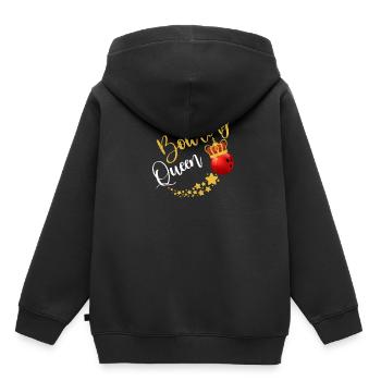 Bowling - Kinder Premium Organic Hoodie - Schwarz - Hinten - AI Model Kid Male (0cm)