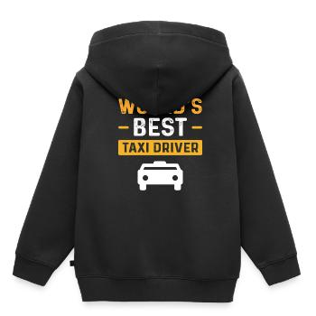 Best Taxi Driver World Best - Kids Premium Organic Hoodie - black - Back - AI Model Kid Male (0cm)
