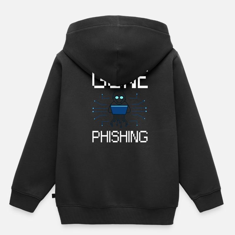 Ethical Hacker Security Computer Hacking - Kids Premium Organic Hoodie - black