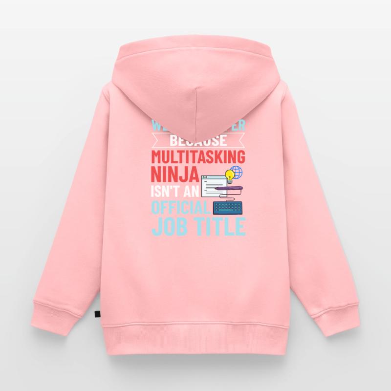 Web Development Web Developer Developer Manager Kids Premium Organic Hoodie