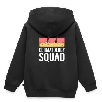 Dermatology Skin Care Skin Medicine Disease - Kids Premium Organic Hoodie - black - Back - AI Model Kid Male (0cm)