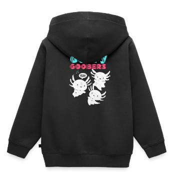 Axolotl - Kinder Premium Organic Hoodie - Schwarz - Hinten - AI Model Kid Male (0cm)