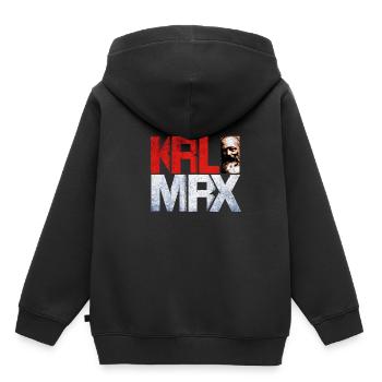 Communism - Kids Premium Organic Hoodie - black - Back - AI Model Kid Male (0cm)