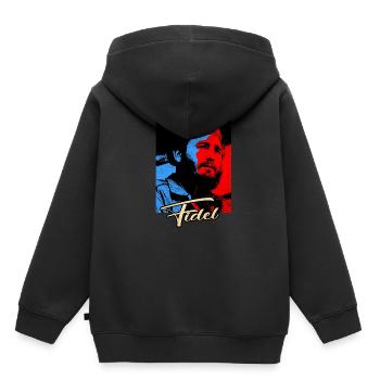 Communism - Kids Premium Organic Hoodie - black - Back - AI Model Kid Male (0cm)