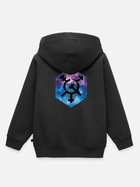 Communisme - Sweat Premium à capuche enfant bio - noir