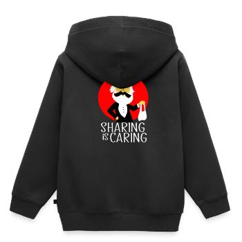 Communism Lenin Marx Class Struggle Social - Kids Premium Organic Hoodie - black - Back - AI Model Kid Male (0cm)