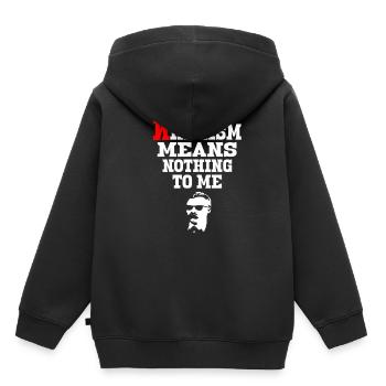 Communism Lenin Marx Class Struggle Social - Kids Premium Organic Hoodie - black - Back - AI Model Kid Male (0cm)