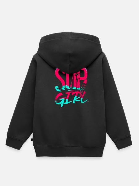 Stand Up Paddel - Kinder Premium Organic Hoodie - Schwarz