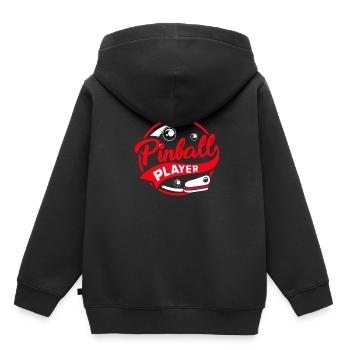 Pinball Pinball Pinball Machine Pinball Lever Game - Kids Premium Organic Hoodie - black - Back - AI Model Kid Male (0cm)