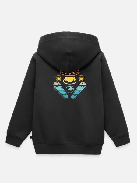 Flipper - Kinder Premium Organic Hoodie - Schwarz