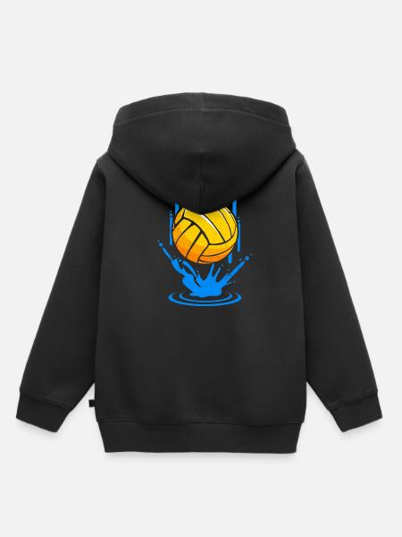 Wasserball - Kinder Premium Organic Hoodie - Schwarz