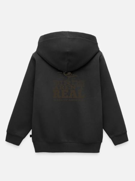 Birds Aren't Real - Kinder Premium Organic Hoodie - Schwarz