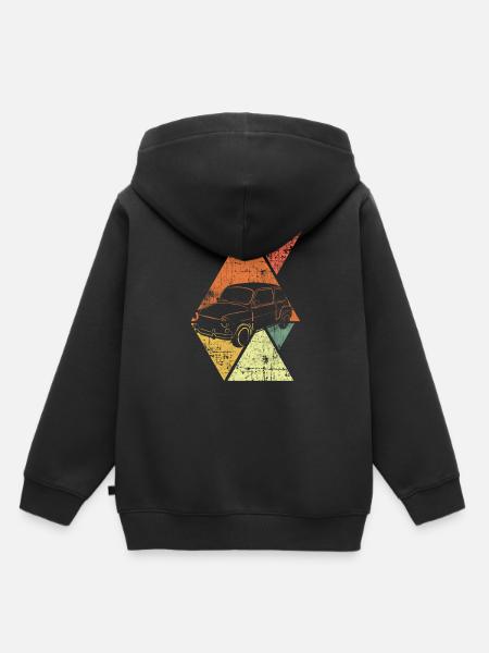 Oldtimer - Kinder Premium Organic Hoodie - Schwarz