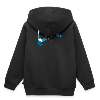 Bus - Sweat Premium à capuche enfant bio - noir - Dos - AI Model Kid Male (0cm)