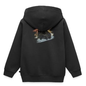 Busfahrer - Kinder Premium Organic Hoodie - Schwarz - Hinten - AI Model Kid Male (0cm)