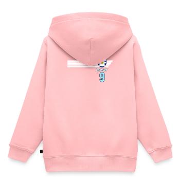 Uruguay Urus La Celeste Fußball Fan Trikot - Kinder Premium Organic Hoodie - Rosa - Hinten - AI Model Kid Female (0cm)