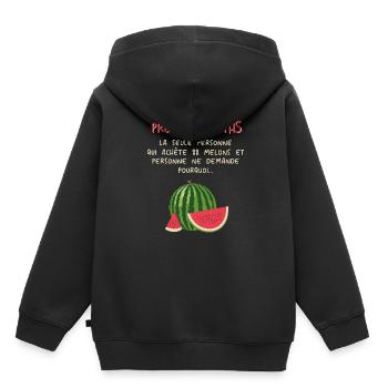 Mathematiker Mathematik Mathe Examen Lehramt - Kinder Premium Organic Hoodie - Schwarz - Hinten - AI Model Kid Male (0cm)