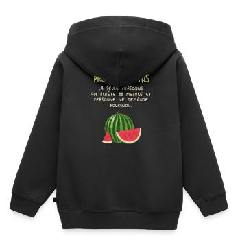 Mathematiker Mathematik Mathe Examen Lehramt - Kinder Premium Organic Hoodie - Schwarz - Hinten - AI Model Kid Male (0cm)