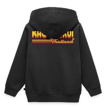 Ko Samui - Inselparadies im Design - Kinder Premium Organic Hoodie - Schwarz - Hinten - AI Model Kid Male (0cm)