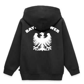 Die Macht aus dem Süden - Kinder Premium Organic Hoodie - Schwarz - Hinten - AI Model Kid Male (0cm)