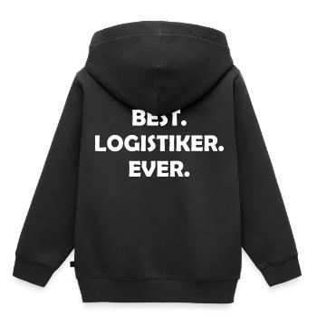 Transport & Logistics Experts - Kids Premium Organic Hoodie - black - Back - AI Model Kid Male (0cm)