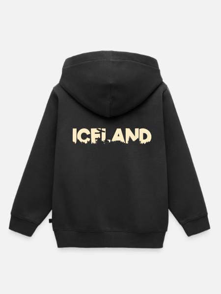 Island - Kinder Premium Organic Hoodie - Schwarz
